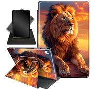 Case for Lenovo Tab P11 Plus 2021 / Tab P11 2020 11-inch,360 Degree Rotating Stand Smart Protective Case for Lenovo Tablet (TB-J616F / J616X / J606F / J606X),Lion Jungle King