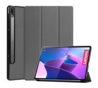 Case for Lenovo Tab P12 Pro 12.6-Inch Slim Tablet Case Smart Stand Function PU Leather Cover Lenovo Tab P12 Pro Case with Auto Sleep/Wake (Gray)