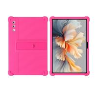 Case for Lenovo Yoga Pad Pro AI 12.7" TB520FU / Yoga Tab Plus 12.7 inch Tablet with PC Kickstand, Soft Silicone, Washable, Thickened Corner Shockproof Case, Rose