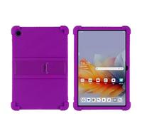 Case for Lenovo Yoga Smart Tab YT-X705F 10.1 Inch 2019 Tablet with PC Kickstand, Soft Silicone, Washable, Thickened Corner Shockproof Case, Purple