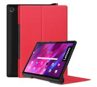 Lobwerk Case for Lenovo Yoga Tab 11 YT-J706F 2021 11 Inch Protective Case with Stand Function and Auto Sleep/Wake Function in Red