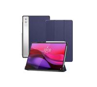 Case for Lenovo Yoga Tab Plus Premium AI-Powered Tablet 12.7 Inch 2025 New,Hard PC and Premium PU Stand Cover Ultra Lightweight Slim Shell Stand Cover for Yoga Tab Plus,Blue