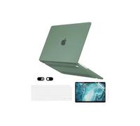 Case for MacBook Pro 14-inch Laptop M5 M4 M3 M2 M1 A3427 A3426 A3434 A3112 A3185 A3401 A2918 A2992 A2779 A2442 2026-2021 Release, Hard Shell&Keyboard Cover&Screen Protector&Webcam Cover,Midnight Green