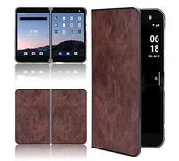 Case for Microsoft Surface Duo Case, Soft Slim Full Cover Premium Slim PC+Leather Stylish Elegant Case for Microsoft Surface Duo