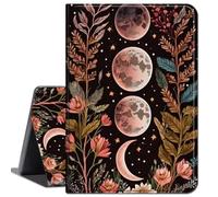 Case for Microsoft Surface Go 4 2023 / Go 3 2021 / Go 2 2020 / Surface Go 2018 10-inch Tablet,Slim Lightweight Smart Shell Stand Cover with Auto Wake/Sleep,Crescent Pink Flower