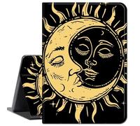 Case for Microsoft Surface Go 4 2023 / Go 3 2021 / Go 2 2020 / Surface Go 2018 10-inch Tablet,Slim Lightweight Smart Shell Stand Cover with Auto Wake/Sleep,Crescent Moon and Sun