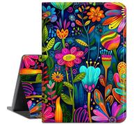 Case for Microsoft Surface Go 4 (2023)/Surface Go 3 (2021)/ Surface Go 2 (2020), Surface Go (2018),Slim Soft Shockproof TPU Silicone Protective Back Shell Case,Colorful Flowers