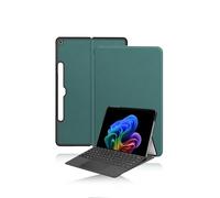 Case for Microsoft Tablet Surface Pro 2025 12inch, yystao Slim Stand Hard Protective Case Cover Compatible with Microsoft Surface Pro 2025, Shockproof & Auto Sleep/Wake, Dark Green
