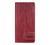 Case for Moto Edge 50 Neo 5G, Premium Leather with ID Credit Card Slot Holders Shockproof Flip Wallet Cover Stand Function Magnetic Closure Protective Cases for Moto Edge 50 Neo 5G red
