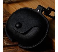 Case for Motorola Moto Buds I40 True Wireless ANC,Premium PU Leather Cover Anti-Scratch Dustproof Protective Headphones Case Earphone Cover with Lanyard