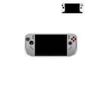 Case for MSI Claw A8 BZ2EM Handheld Game Console, yystao Silicone Protective Case Compatible with MSI Claw A8 BZ2EM with Neck Strap, Dustproof, Shockproof and Durable, White