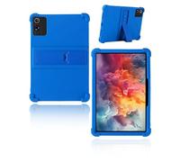 Case for MUISOO A10 10 Zoll Android 14 Tablet, yystao Kids Skin-Friendly Soft Silicone Protective Cover compatible with MUISOO Tablet A10, Adjustable Stand (Blue)