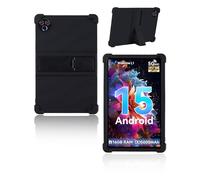 Case for MUISOO KB1001/MUISOO MISKB100177 Tablet 10 inch 2026 Newest, yystao Kids Skin-Friendly Soft Silicone Protective Cover, Adjustable Stand (Black)