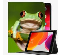 Case for New iPad 10.2 2020/2019 - iPad 8th/7th Generation Case Cover,Frog Red Eye Stem Green Case Slim Shell Cover For iPad iPad 10.2 inch
