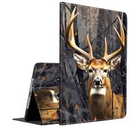 Case for New iPad 10th Generation Case 2022 10.9 Inch, Multi-Angle Smart Stand Cover Auto Sleep/Wake for iPad 10th Gen 10.9 inch 2022, Camouflage Deer