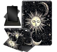 Case for New iPad 10th Generation Case 2022,for iPad 10.9 Case,360 Degree Swiveling Stand Protective Cover with Auto Sleep/Wake,for iPad 10th Gen 2022 Released,The Sun Moon
