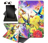 Case for New iPad 10th Generation Case 2022,for iPad 10.9 Case,360 Degree Swiveling Stand Protective Cover with Auto Sleep/Wake,for iPad 10th Gen 2022 Released,Colorful Nature Bird