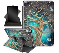 Case for New iPad 10th Generation Case 2022,for iPad 10.9 Case,360 Degree Swiveling Stand Protective Cover with Auto Sleep/Wake,for iPad 10th Gen 2022 Released,Birds on it Cosmic Tree
