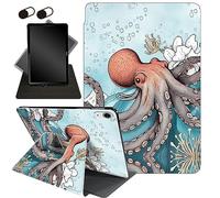 Case for New iPad 10th Generation Case 2022,for iPad 10.9 Case,360 Degree Swiveling Stand Protective Cover with Auto Sleep/Wake,for iPad 10th Gen 2022 Released,Octopus Marine Life