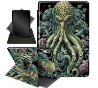 Case for New iPad 10th Generation Case 2022,for iPad 10.9 Case,360 Degree Swiveling Stand Protective Cover with Auto Sleep/Wake,for iPad 10th Gen 2022 Released,Green Octopus