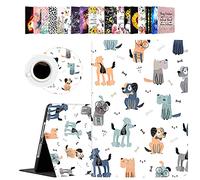 Case for New iPad 9.7 Inch 2018/2017 (6th and 5th Generation) Pro 9.7, iPad Air 2, iPad Air - Shockproof Light Weight Cover with Coasters Set Cute Dog
