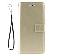 Case for NOKIA 3310 2017,Magnetic Flip Phone Case,PU Leather Wallet design with card slots - Gold