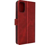Case for Nokia C32, Wallet Flip, Video Support, Wrist Strap, Red