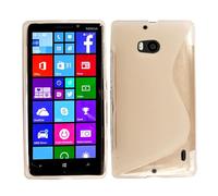 Case For Nokia Lumia 929/930 - Shockproof Silicone Gel Slim Lightweight Protective TPU Back Guard Phone Cover for Nokia Lumia 929/930 (Clear S Line)