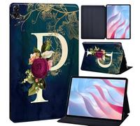 Case For Nokia T20 Android 11 Tablet Case 10.36" Screen TA-1392/TA-1397/TA-1394, Slim Smart Cover Stand Folio Case for 10.4" Nokia T20 PU Leather Case Tri-Fold Tablet Cover (initial letter P)