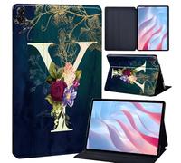 Case For Nokia T20 Android 11 Tablet Case 10.36" Screen TA-1392/TA-1397/TA-1394, Slim Smart Cover Stand Folio Case for 10.4" Nokia T20 PU Leather Case Tri-Fold Tablet Cover (initial letter Y)