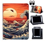 Case for Nokia T20/T21/Vastking KingPad M10 10.36 inch,360 Degree Rotating Case Protective Cover, for 10.36" VASTKING KingPad M10 Tablet,Ocean Sunset
