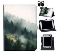 Case for Nokia T20/T21/Vastking KingPad M10 10.36 inch,360 Degree Rotating Case Protective Cover, for 10.36" VASTKING KingPad M10 Tablet,Misty Landscape Forest