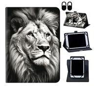 Case for Nokia T20/T21/Vastking KingPad M10 10.36 inch,360 Degree Rotating Case Protective Cover, for 10.36" VASTKING KingPad M10 Tablet,Cool Lion