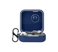 Case for Nothing Ear 3/Nothing Ear 2024 with Carabiner,Anti-Scratch Premium Soft Silicone Full Protective Case,Shockproof Ultra Slim Headphone Protective Cover for Nothing Ear 3/Nothing Ear 2024,Blue