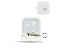 Case for Nothing Ear (3) Wireless Earbuds,daunke Soft TPU Protective Cover,Case with Round buckle,Full Protection,Transparent