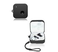 Case for Nothing Ear (3) Wireless Earbuds, yystao Soft Silicone Protective Cover compatible with Nothing Ear (3), With Lanyard, Dustproof, Shockproof & Durable, Black