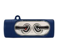 Case for Nothing ear stick with Carabiner,Anti-Scratch Premium Soft Silicone Full Protective Case,Shockproof Ultra Slim Headphone Protective Case for Nothing ear stick,Blue