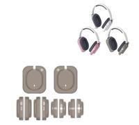 Case for Nothing Headphone (a)2026, TPU Clear Ear Cups Cover Shell Covers Replacement (Clear Gray)