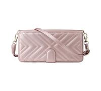 Case For Nothing Phone 4A,PU Leather Magnetic Closure Flip Phone Case with Card Slots lite Wallet,Use as a Crossbody bag.Multi functional design with Wrist strap+shoulder strap-Pink