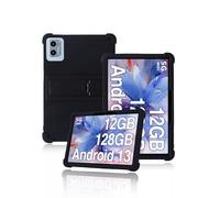 Case for Oangcc A15 10.1 Inch 2025 Latest, yystao Kids Soft Silicone Tablet Case Compatible with Oangcc Tablet A15, Adjustable Stand (Black)
