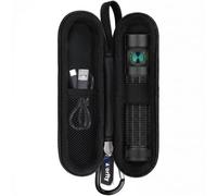 Case for OLIGHT BatonUltra/ Baton4 Pro/Streamlight Wedge/WUBEN C3 EDC Flashlight - Hard Travel Protective Carrying Storage Bag, Box Only
