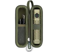 Case for OLIGHT BatonUltra/ Baton4 Pro/Streamlight Wedge/WUBEN C3 EDC Flashlight - Hard Travel Protective Carrying Storage Bag, Box Only