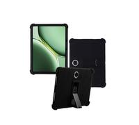 Case for Oneplus Pad 2/Pad Pro 12.1 inch 2024 New Tablet PC Android 14- Soft Silicone Shock Proof Lightweight Stand Rubber Shell Protective,Kids Friendly Soft Silicone Adjustable Stand Cove,Black