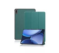 Case for OnePlus Pad 3 Tablet 13.2 Inch, yystao Slim Stand Tri-Fold Hard Protective Case Cover Compatible with OnePlus Tablet Pad 3, Shockproof & Dustproof, Dark Green