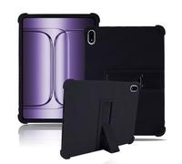 Case for OnePlus Pad 3 Tablet 13.2inch,NOUKAJU Tablet Protection Case,Adjustable Bracket,Soft Silicone,Silicone Protection Cover for OnePlus Pad 3(Black)