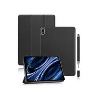 Case for Oneplus pad 4 12.3" Tablet,Premium Skin-Textured PU Leather Folio Cover,powfix Slim-Fit Full Body Protection & Multi-Angle Viewing Stand,Sl nti-Scratch Business Sleeve - Black