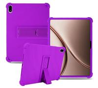 Case for OnePlus Pad 4,NOUKAJU Tablet Protection Case,Adjustable Bracket,Soft Silicone,Silicone Protection Cover for OnePlus Pad 4 Tablet 13.2inch(Purple)