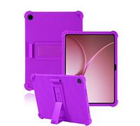 Case for OnePlus Pad Go 2 / GO2 12.1 Inch, toergy Soft Silicone Shockproof Tablet Cover with Adjustable Stand, Full Coverage Anti-Scratch Protective Case for OnePlus Pad Go 2 11" Tablet (Purple)