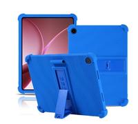 Case for OnePlus Pad Go 2,NOUKAJU Tablet Protection Case,Adjustable Bracket,Soft Silicone,Silicone Protection Cover for OnePlus Pad Go 2 Tablet 12.1inch(Blue)