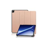 Case for OnePlus Pad Go 2/OPPO PAD Air5 Android 16 Tablets 12.1 inch, yystao Slim Stand Tri-Fold Hard Protective Case Cover, Shockproof & Dustproof, Rose-Gold